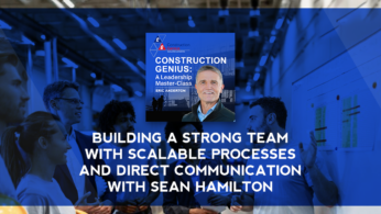 Construction Genius | Sean Hamilton | Communication